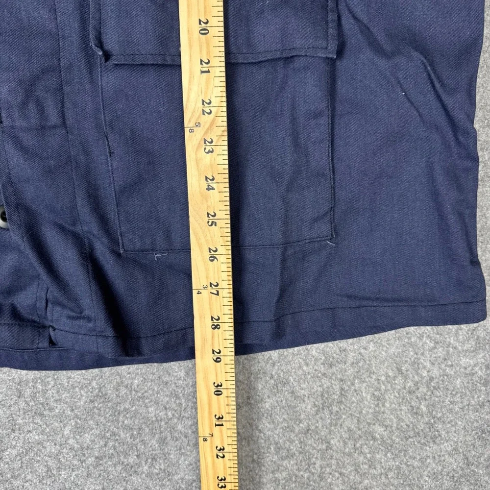 Military Issue Navy BDU Field Jacket Mens XL Regular Utility Coat 8415-01-084